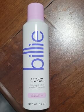 Billie sky foam shave gel lavender milk